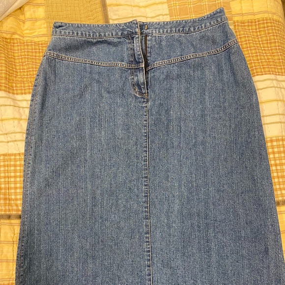 style & co denim skirt